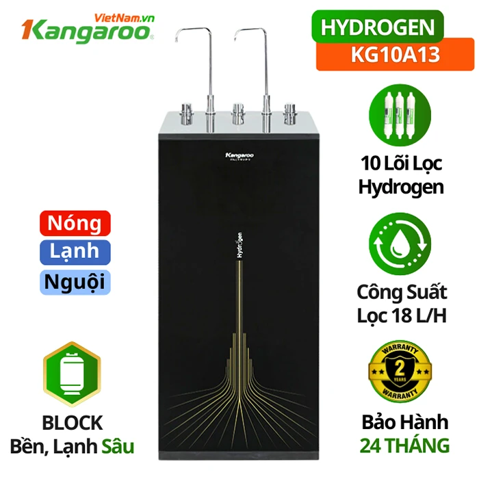 Máy lọc nước nóng nguội lạnh Kangaroo KG10A13 - 10 lõi