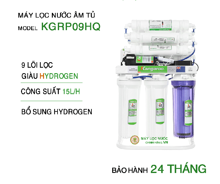 Máy lọc nước Kangaroo hydrogen KGRP09HQ